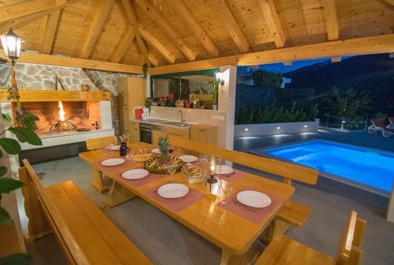 Villa Milena With Heated Pool And Jacuzzi Kostanje Εξωτερικό φωτογραφία