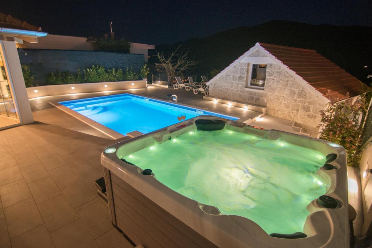 Villa Milena With Heated Pool And Jacuzzi Kostanje Εξωτερικό φωτογραφία