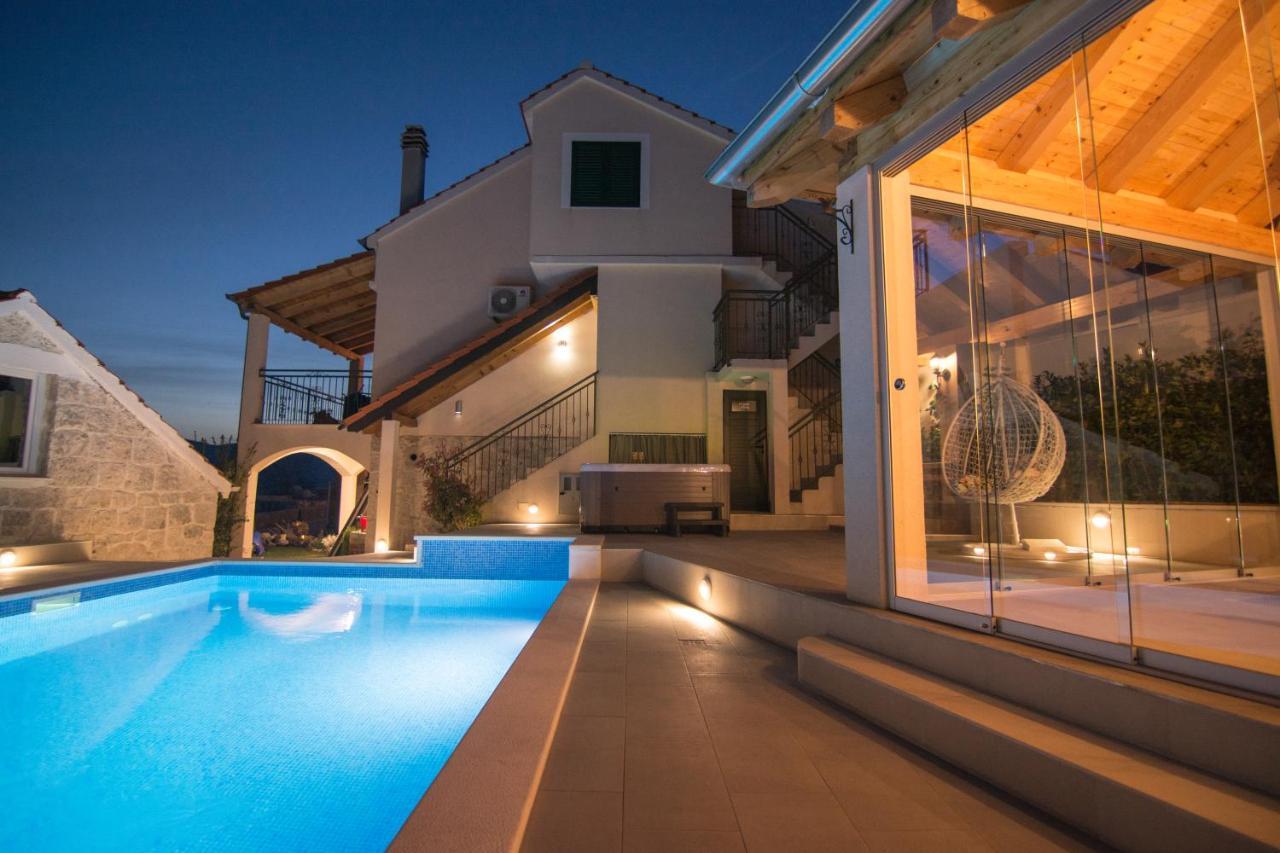 Villa Milena With Heated Pool And Jacuzzi Kostanje Εξωτερικό φωτογραφία